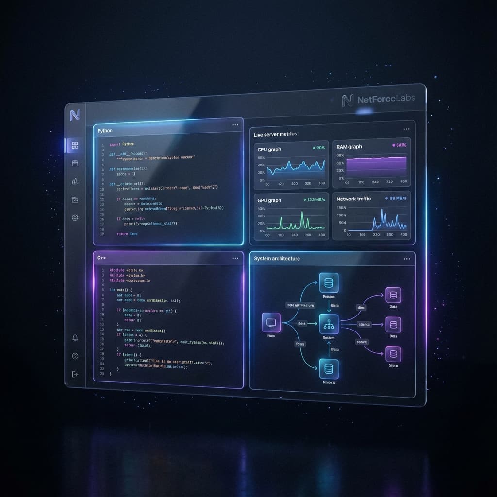 NetForceLabs Enterprise Dashboard