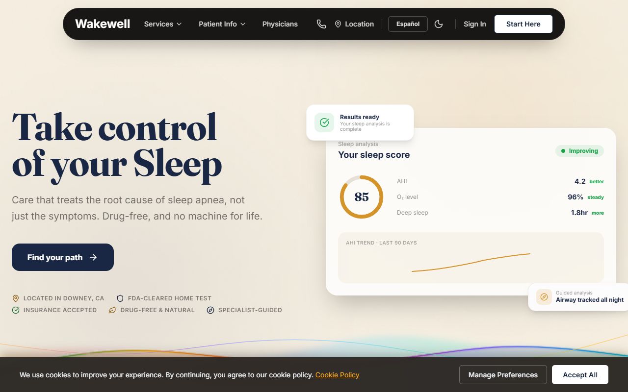 WakeWell — Search, Content & Performance Marketing screenshot